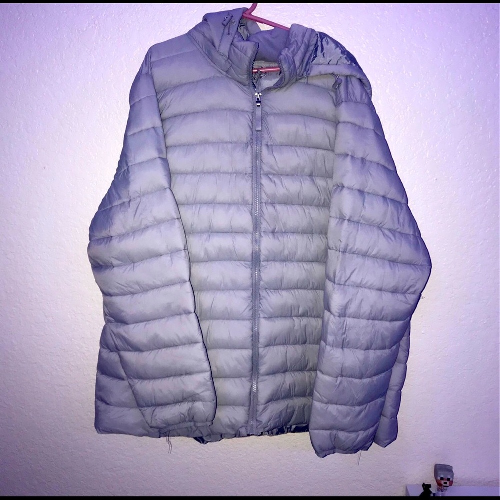 St. John’s Bay Silver Puffer Jacket